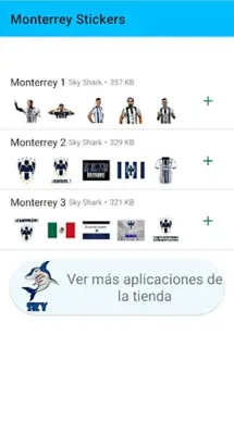 Monterrey Stickers android App screenshot 0