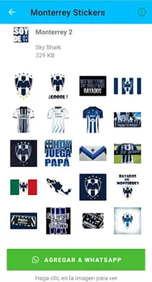 Monterrey Stickers android App screenshot 3