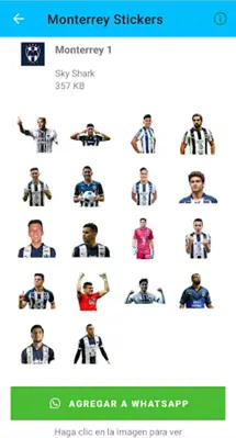 Monterrey Stickers android App screenshot 4